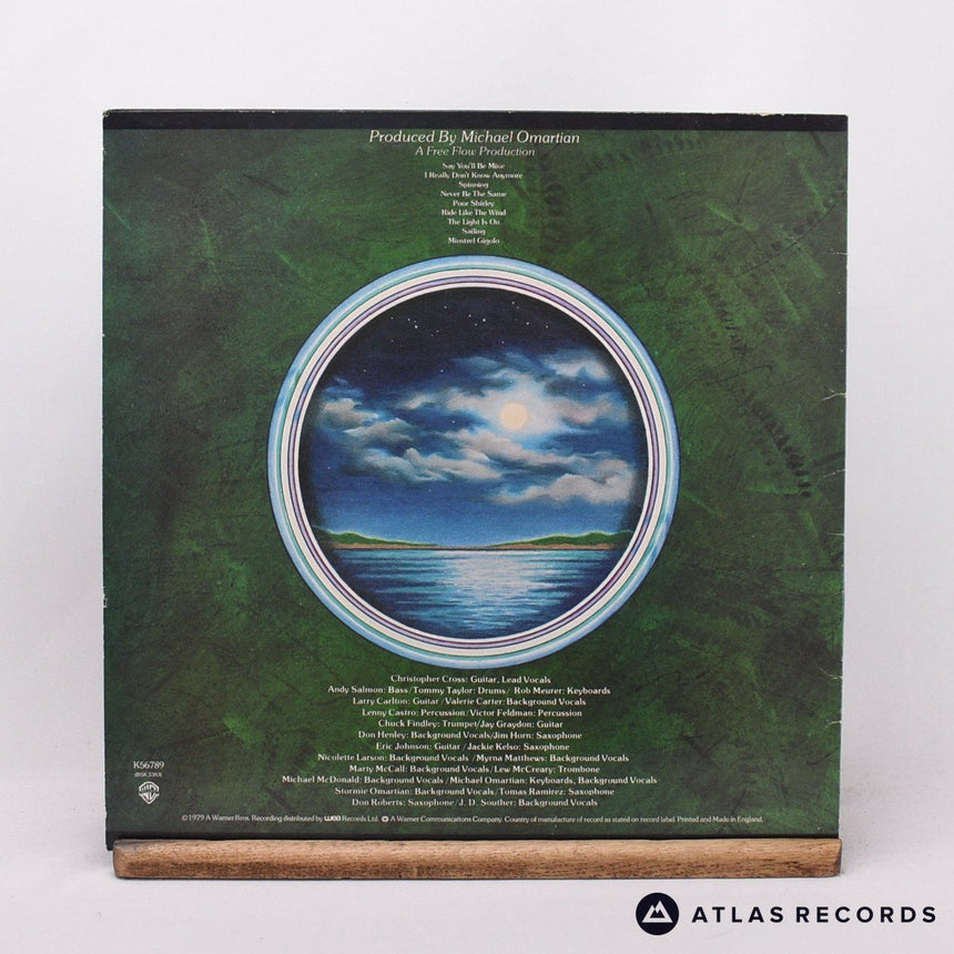 Christopher Cross - Christopher Cross - Strawberry LP Vinyl Record - VG+/VG+