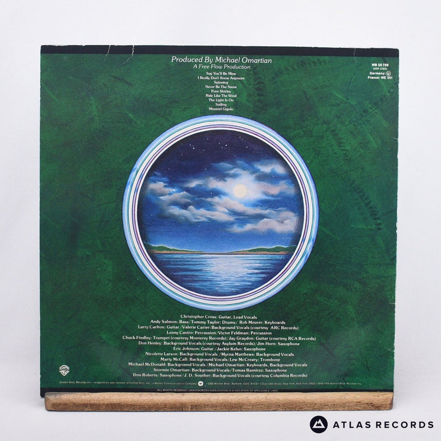 Christopher Cross - Christopher Cross - LP Vinyl Record - VG+/EX