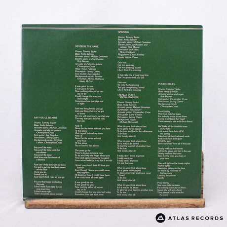 Christopher Cross - Christopher Cross - Strawberry LP Vinyl Record - VG+/VG+