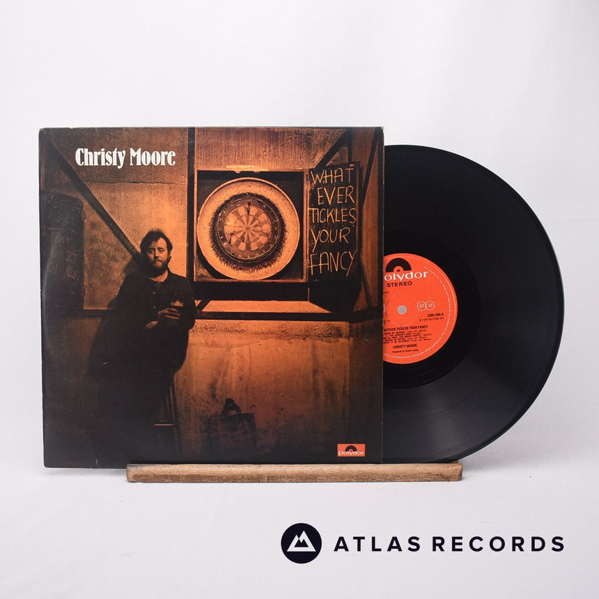 Christy Moore Whatever Tickles Your Fancy LP Vinyl Record - Front Cover & Record