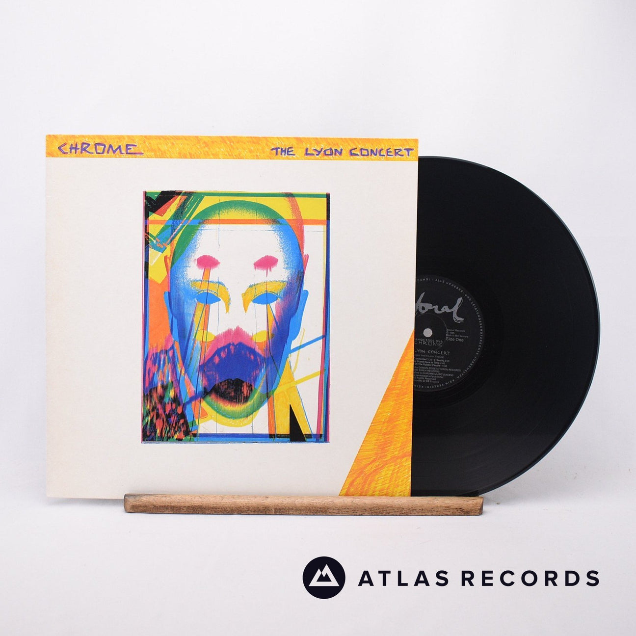 Chrome The Lyon Concert LP Vinyl Record - Front Cover & Record