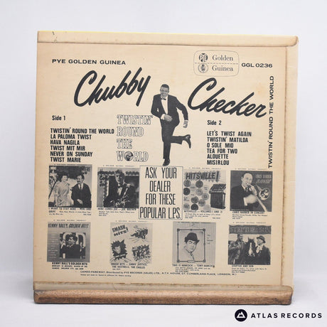 Chubby Checker - Twistin' Round The World - LP Vinyl Record - VG+/VG+