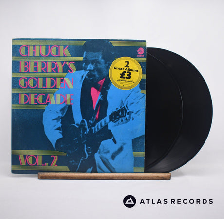 Chuck Berry Chuck Berry's Golden Decade Vol. 2 Double LP Vinyl Record - Front Cover & Record