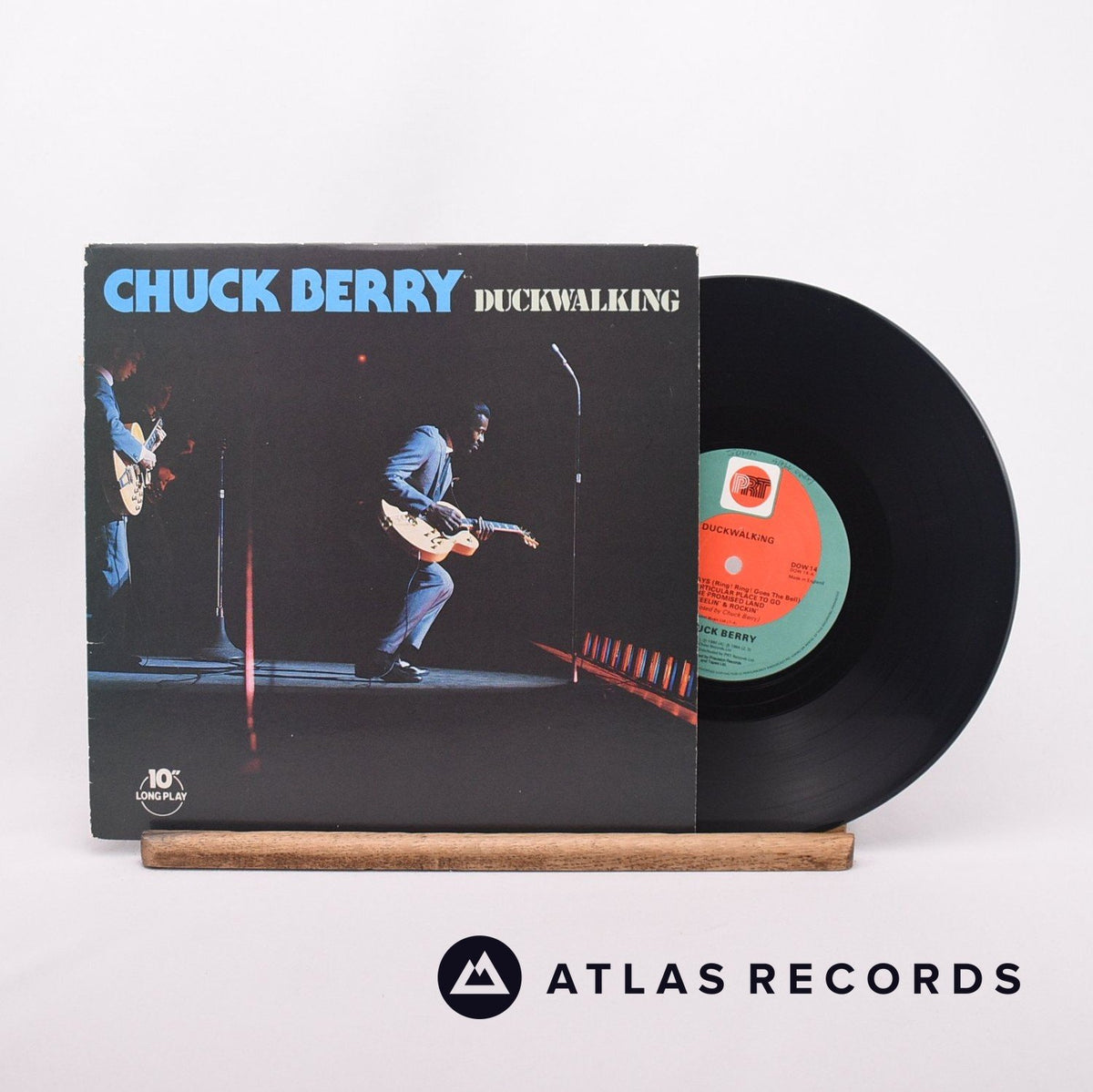 Chuck Berry Duckwalking LP10" Vinyl Record - Front Cover & Record
