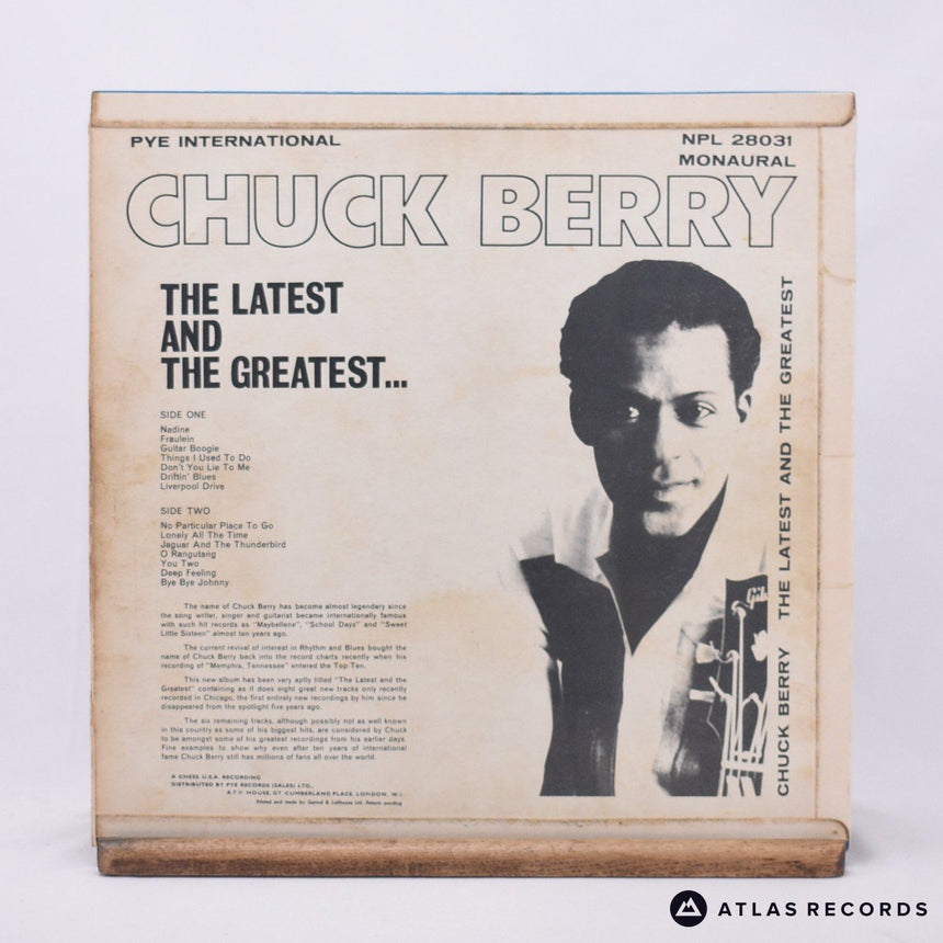 Chuck Berry - The Latest And The Greatest - LP Vinyl Record - VG/VG+