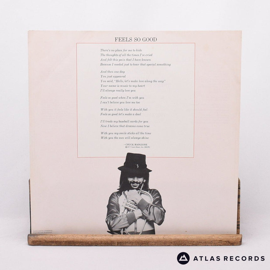 Chuck Mangione - Feels So Good - Insert LP Vinyl Record - EX/EX