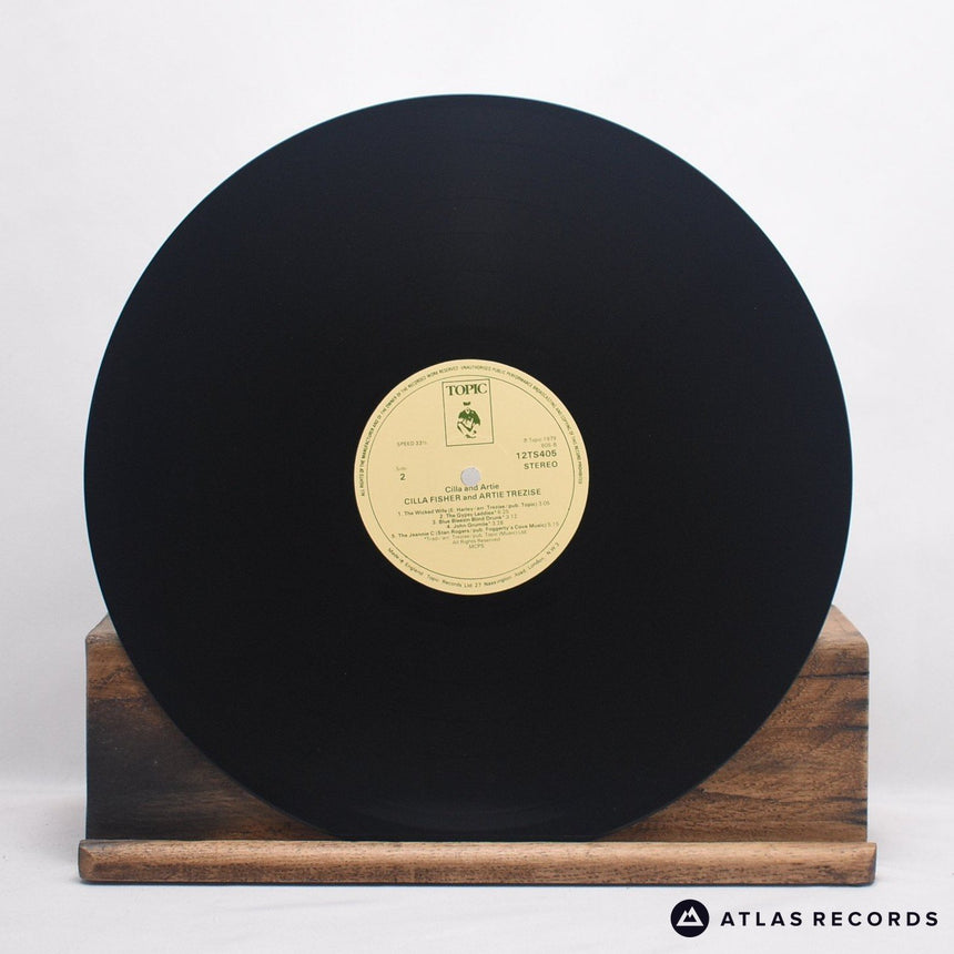Cilla Fisher - Cilla & Artie - Lyric Sheet LP Vinyl Record - EX/EX