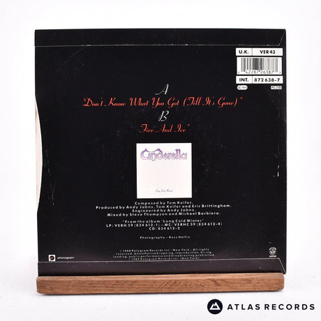 Cinderella - Don't Know What You Got - 7" Vinyl Record - EX/EX