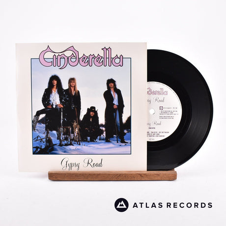 Cinderella Gypsy Road 7" Vinyl Record - Front Cover & Record