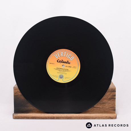Cinderella - Heartbreak Station - A-1 B-1 LP Vinyl Record - EX/EX