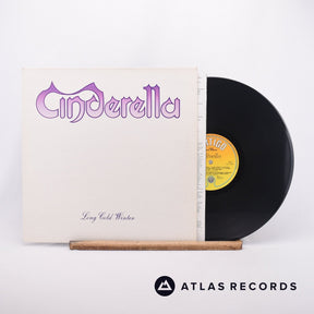 Cinderella Long Cold Winter LP Vinyl Record - Front Cover & Record