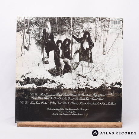 Cinderella - Long Cold Winter - Embossed Sleeve LP Vinyl Record - VG+/VG