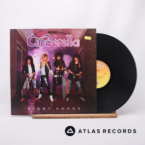 Cinderella Night Songs LP Vinyl Record - Front Cover & Record