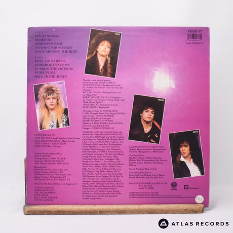 Cinderella - Night Songs - LP Vinyl Record - EX/EX