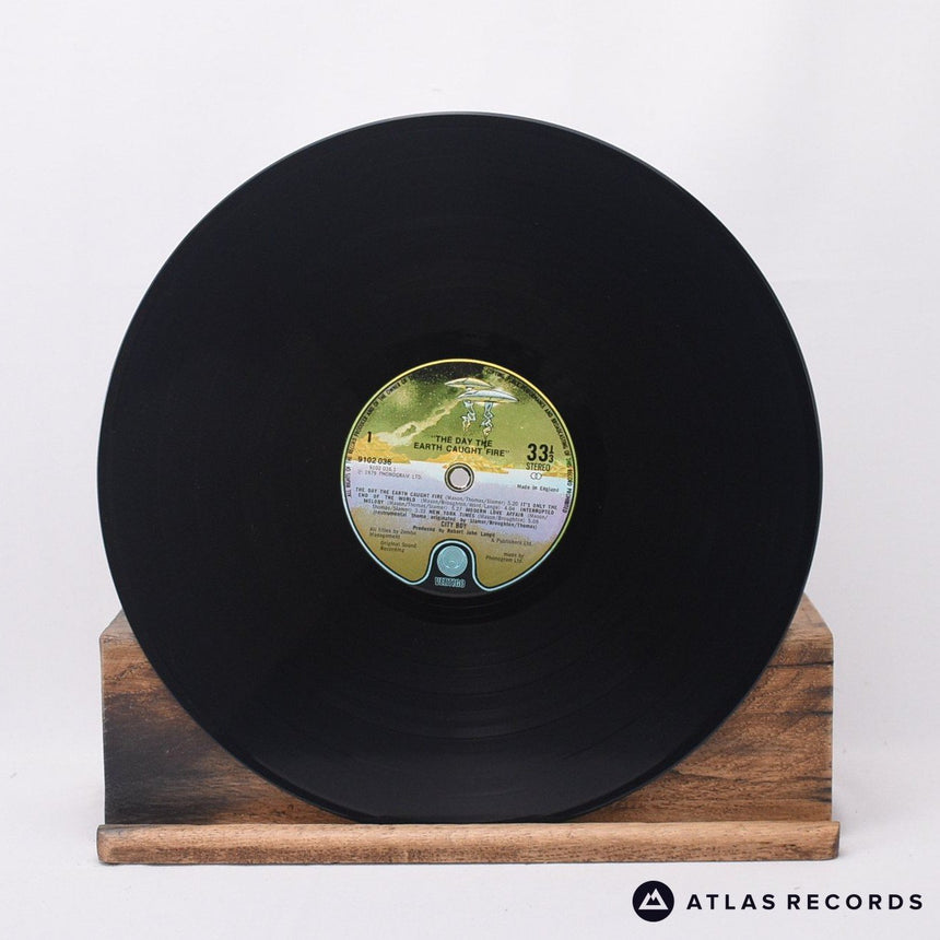 City Boy - The Day The Earth Caught Fire - LP Vinyl Record - VG+/EX