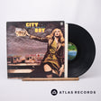 City Boy Young Men Gone West LP Vinyl Record - Front Cover & Record