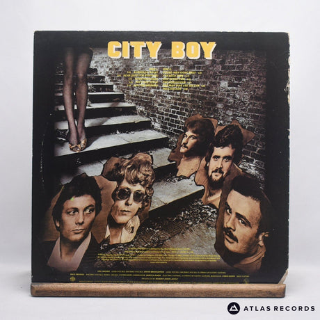 City Boy - Young Men Gone West - Die-Cut Sleeve LP Vinyl Record - VG+/EX