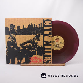 City Miles Social Upheaval LP Vinyl Record - Front Cover & Record