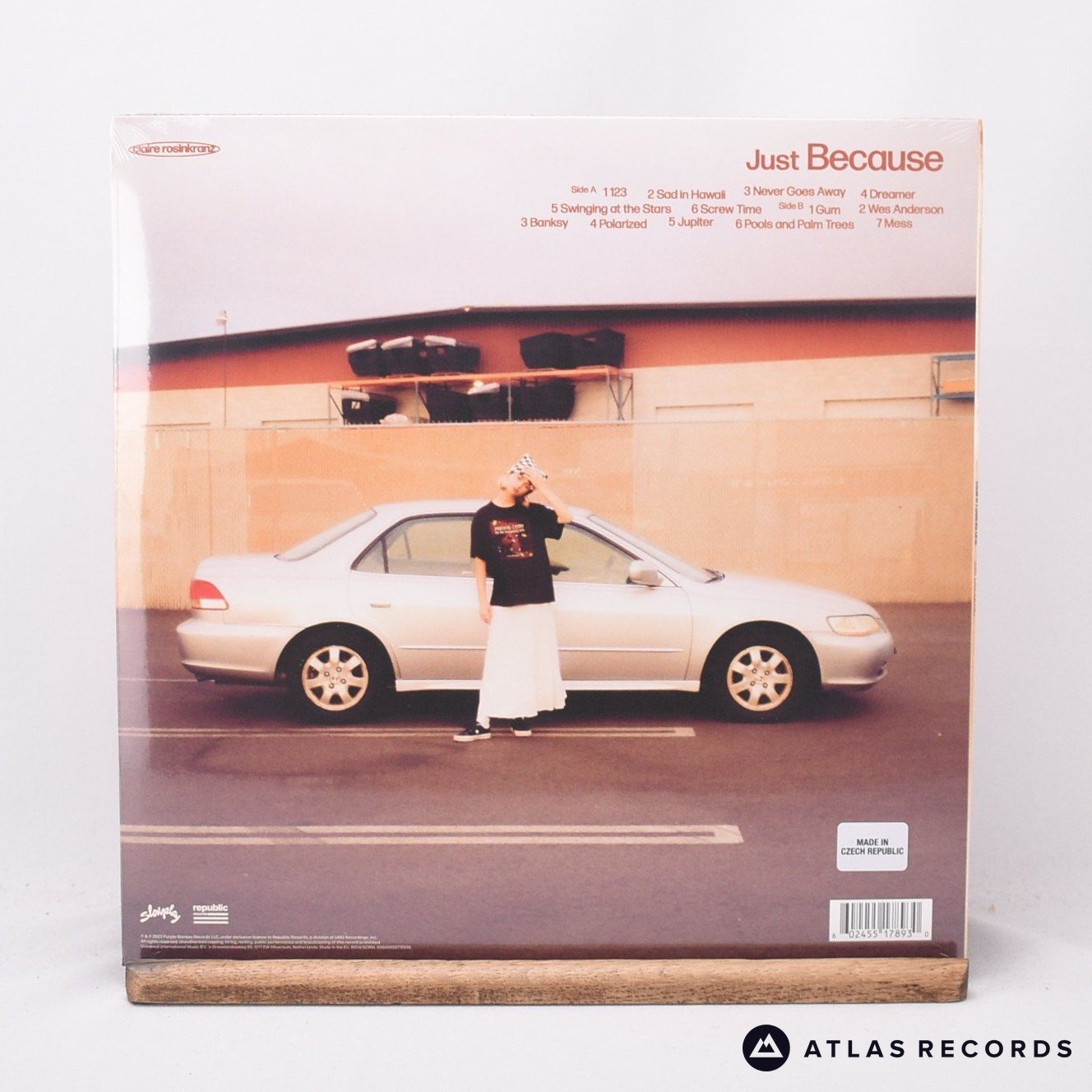 Claire Rosinkranz Just Because LP Vinyl Record NEW – Atlas