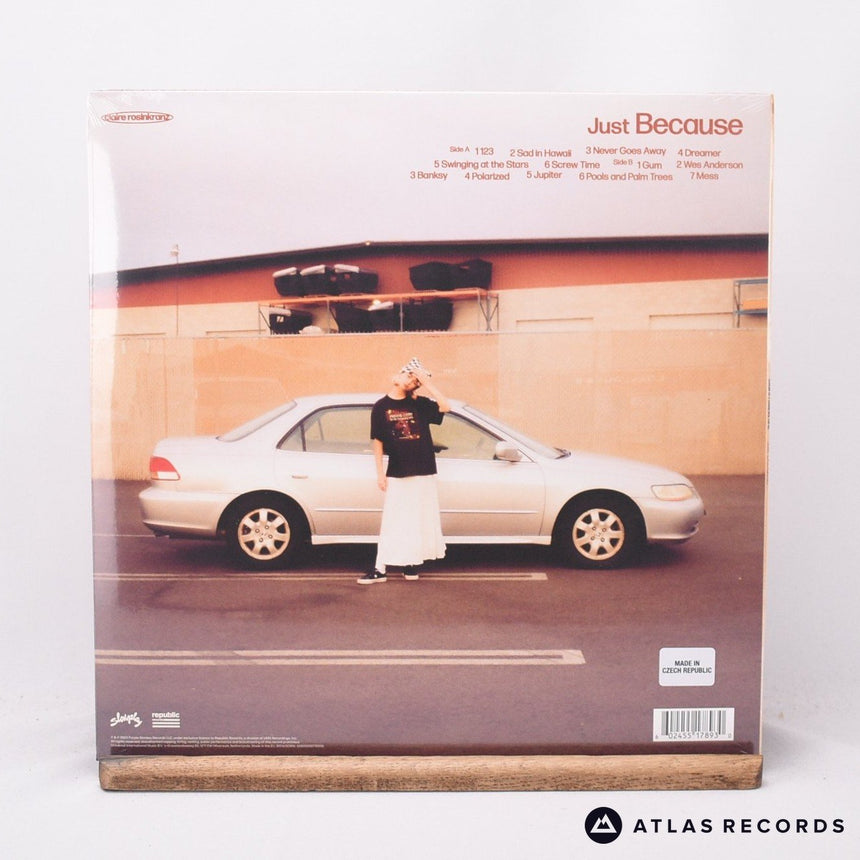 Claire Rosinkranz - Just Because - White Cream Sealed LP Vinyl Record - NEW