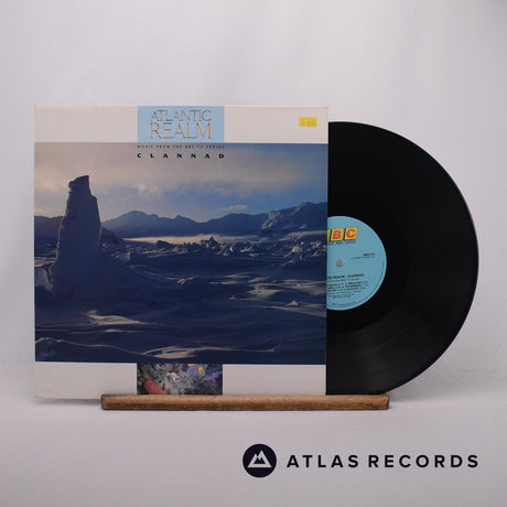 Clannad Atlantic Realm LP Vinyl Record - Front Cover & Record