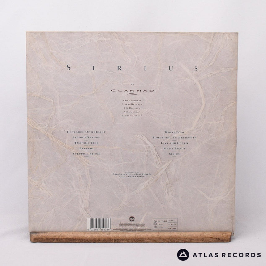 Clannad - Sirius - Townhouse Gatefold LP Vinyl Record - EX/VG+
