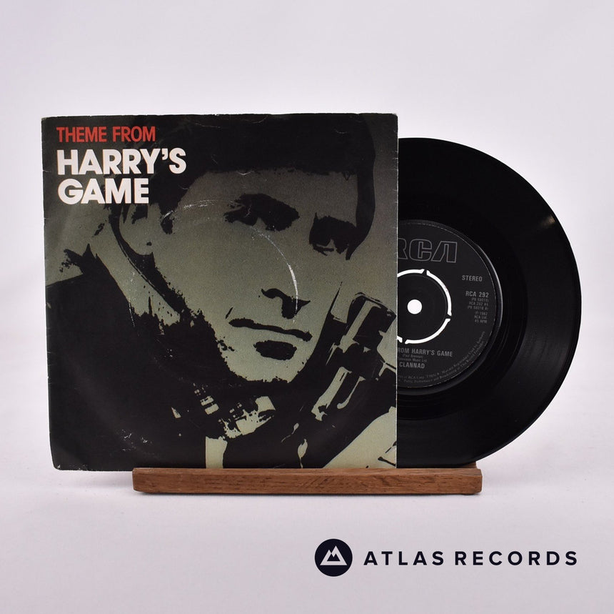 Clannad Theme From Harry's Game 7" Vinyl Record - Front Cover & Record
