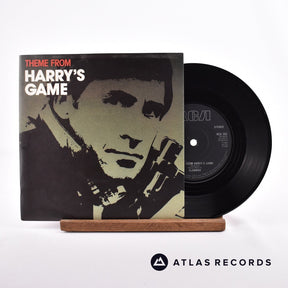 Clannad Theme From Harry's Game 7" Vinyl Record - Front Cover & Record
