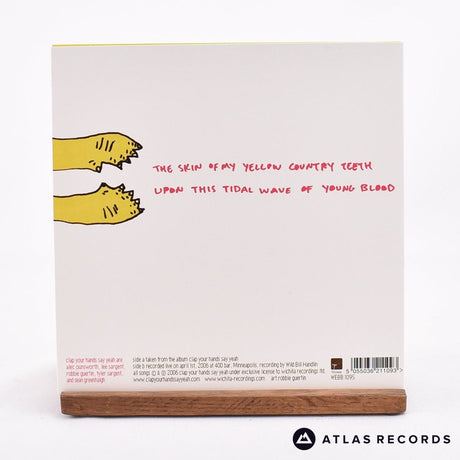Clap Your Hands Say Yeah - The Skin Of My Yellow Country Teeth - 7" Vinyl Record - NM/NM