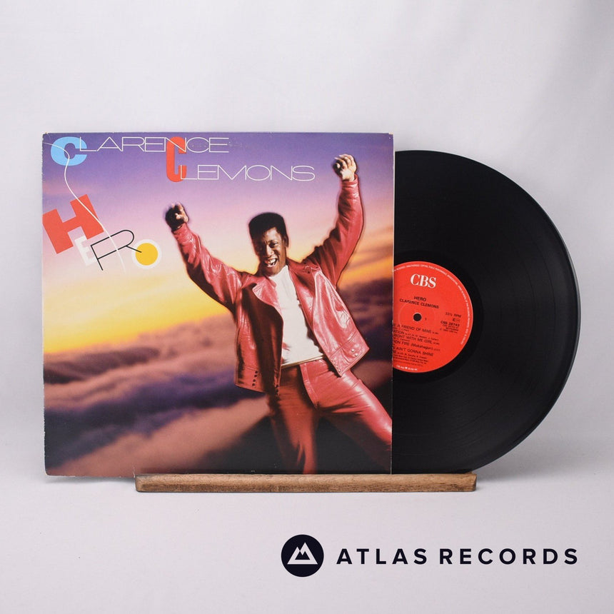 Clarence Clemons Hero LP Vinyl Record - Front Cover & Record