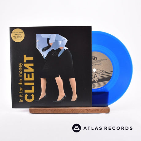 Client In It For The Money 7" Vinyl Record - Front Cover & Record