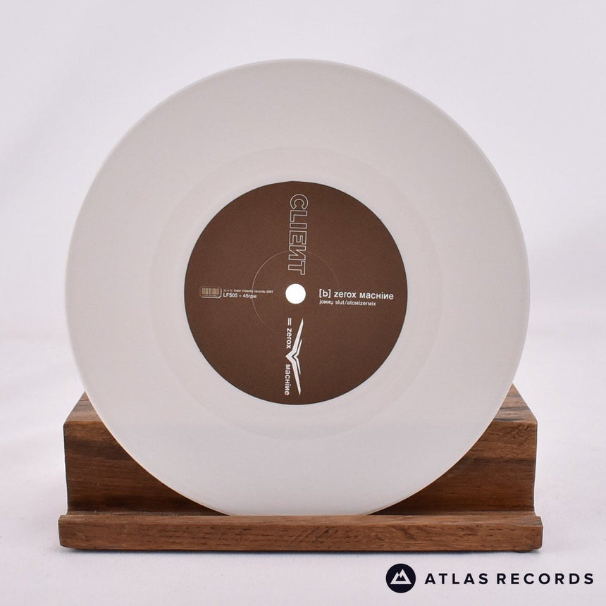 Client - Zerox Machine - White 7" Vinyl Record - EX/NM