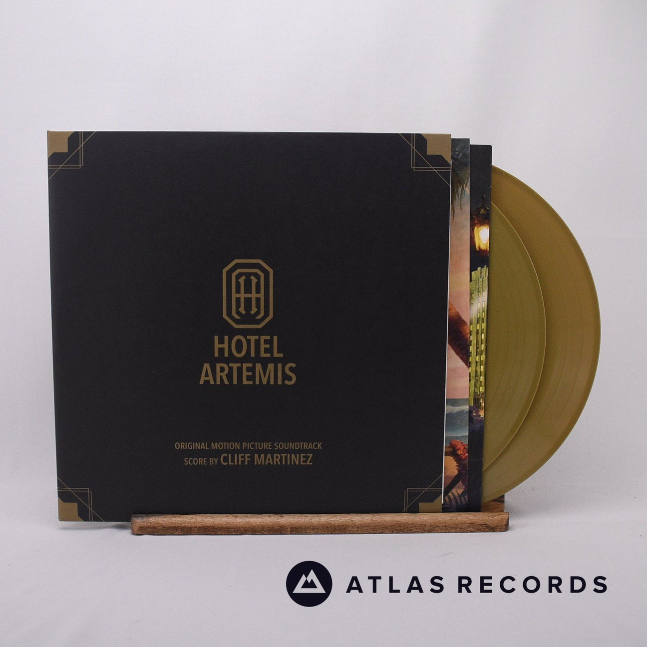 Cliff Martinez Hotel Artemis 2 x LP Vinyl Record - Front Cover & Record