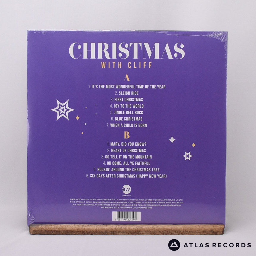 Cliff Richard - Christmas With Cliff - Red LP Vinyl Record - NEW