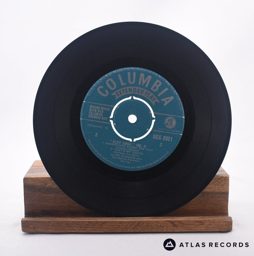 Cliff Richard - Cliff Sings No.4 - 7" EP Vinyl Record - VG+/VG+
