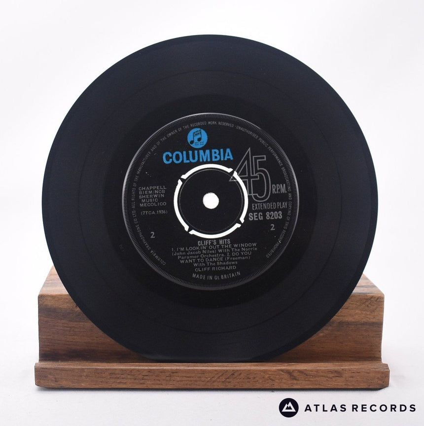 Cliff Richard - Cliff's Hits - 7" EP Vinyl Record - VG+/VG+