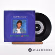 Cliff Richard Mistletoe & Wine 7" Vinyl Record - Front Cover & Record
