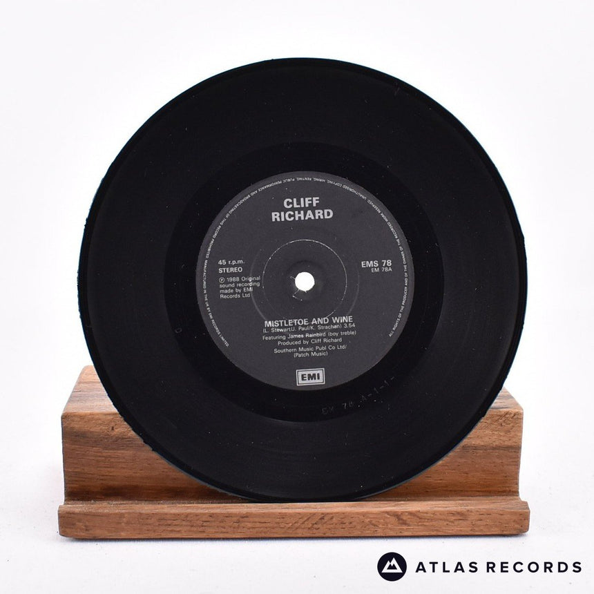 Cliff Richard - Mistletoe & Wine - 7" Vinyl Record - VG+/VG+