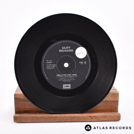 Cliff Richard - Mistletoe & Wine - 7" Vinyl Record - VG+/VG+