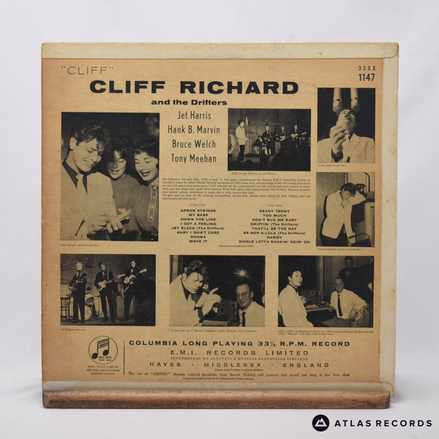 Cliff Richard & The Drifters - Cliff - -2 -2 LP Vinyl Record - VG/VG+