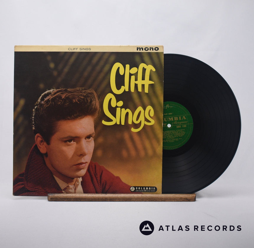 Cliff Richard & The Shadows Cliff Sings LP Vinyl Record - Front Cover & Record