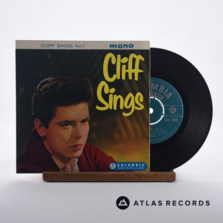 Cliff Richard & The Shadows Cliff Sings No.1 7" Vinyl Record - Front Cover & Record