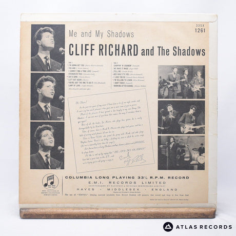 Cliff Richard & The Shadows - Me And My Shadows - LP Vinyl Record - VG+/VG+