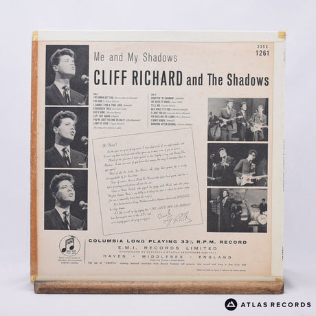 Cliff Richard & The Shadows - Me And My Shadows - Mono LP Vinyl Record - VG/EX