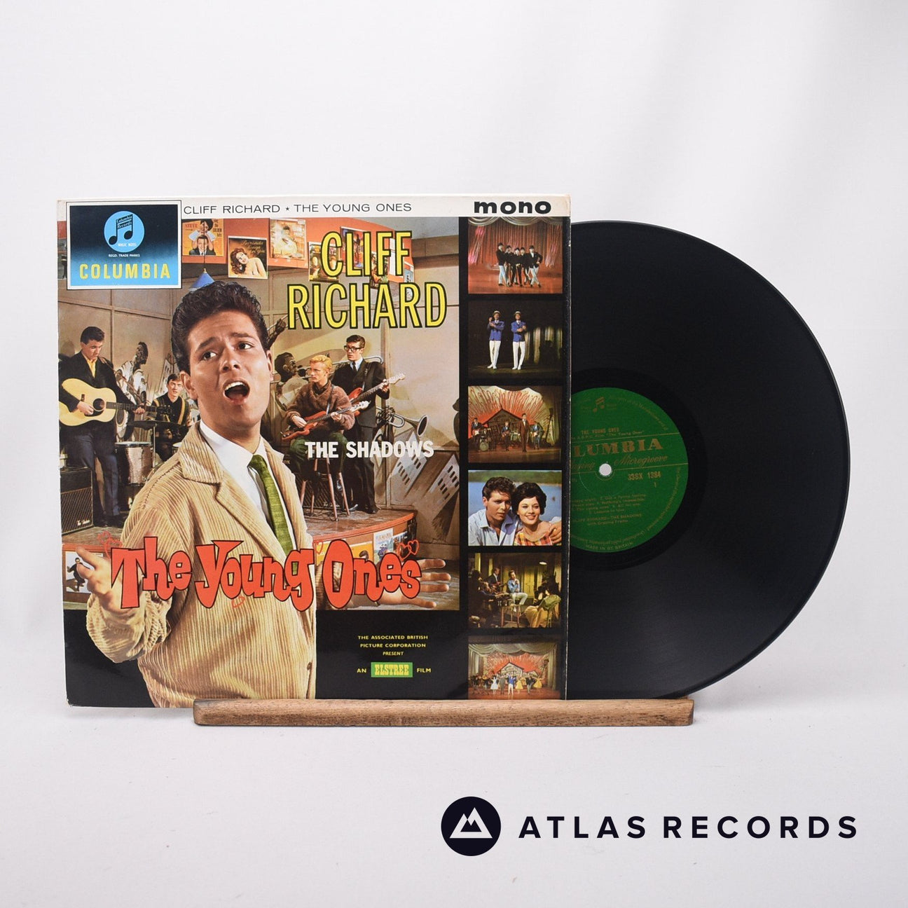 Cliff Richard & The Shadows The Young Ones LP Vinyl Record - Front Cover & Record