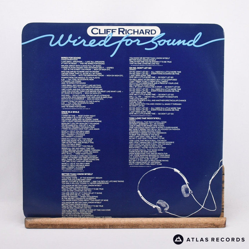 Cliff Richard - Wired For Sound - Penthouse LP Vinyl Record - EX/EX