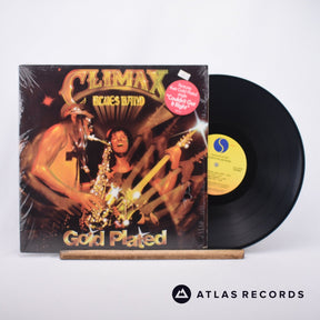 Climax Blues Band Gold Plated LP Vinyl Record - Front Cover & Record