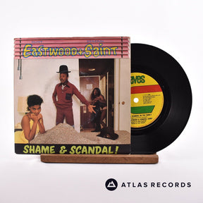 Clint Eastwood And General Saint Shame & Scandal In The Family 7" Vinyl Record - Front Cover & Record