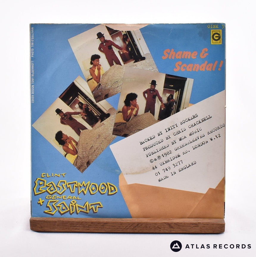Clint Eastwood And General Saint - Shame & Scandal In The Family - 7" Vinyl Record - VG+/EX