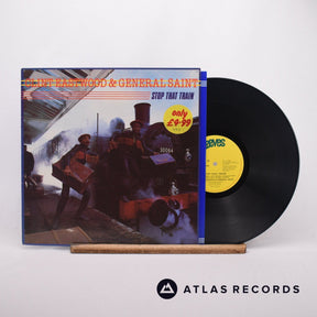 Clint Eastwood And General Saint Stop That Train LP Vinyl Record - Front Cover & Record